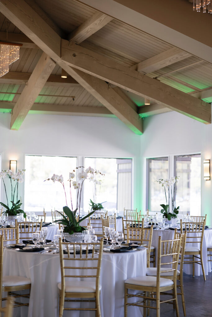 reception space at dana point yacht club