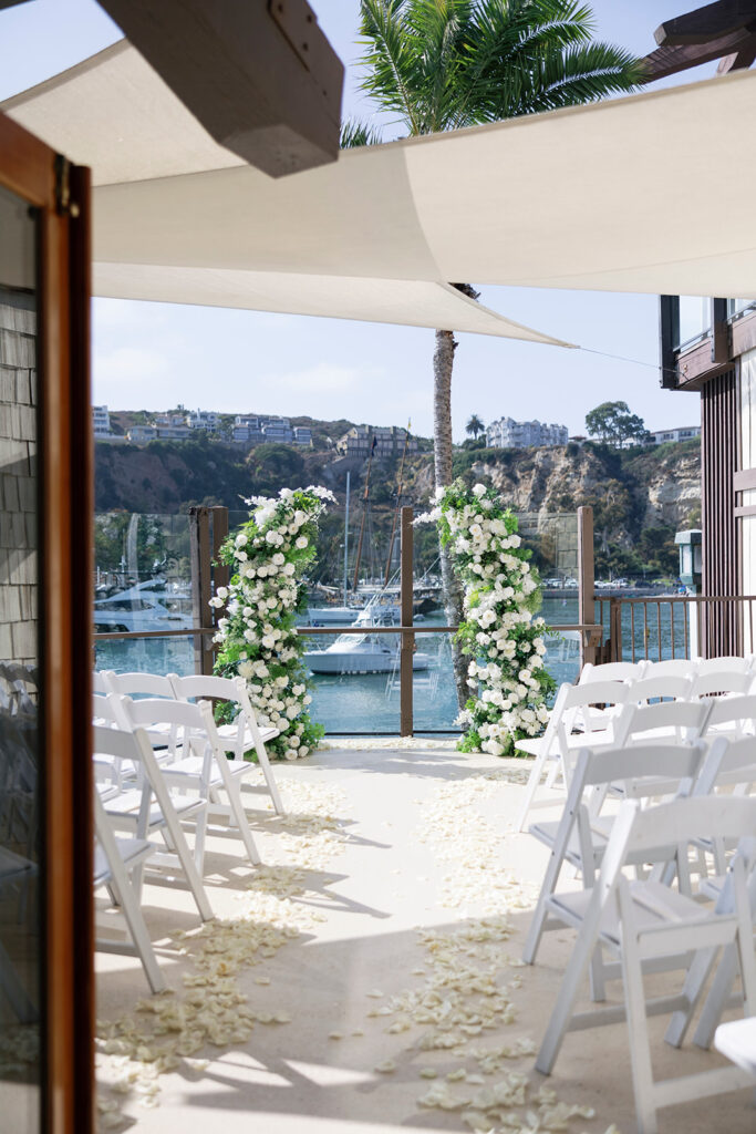 ceremony space at dana point