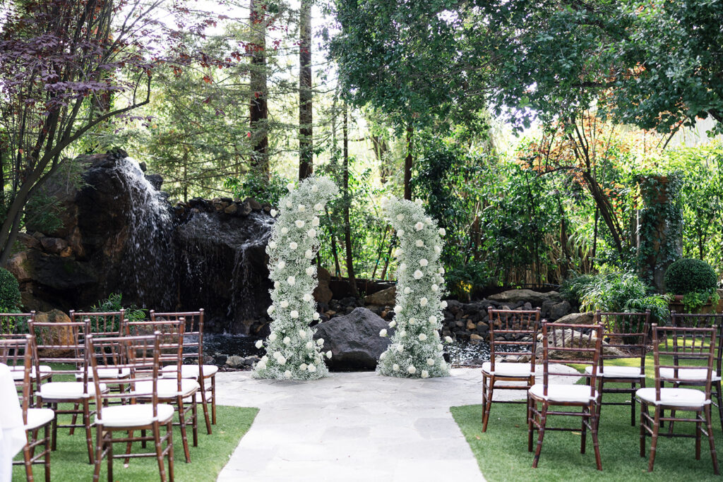 ceremony space at calamigos ranch