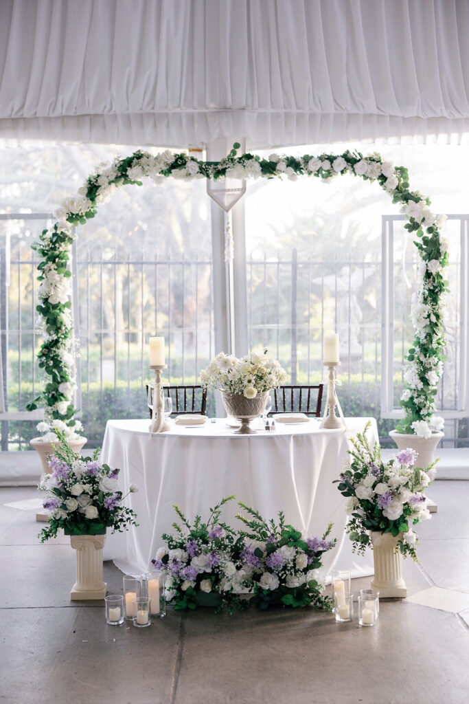 sweetheart table for jefferson street mansion wedding